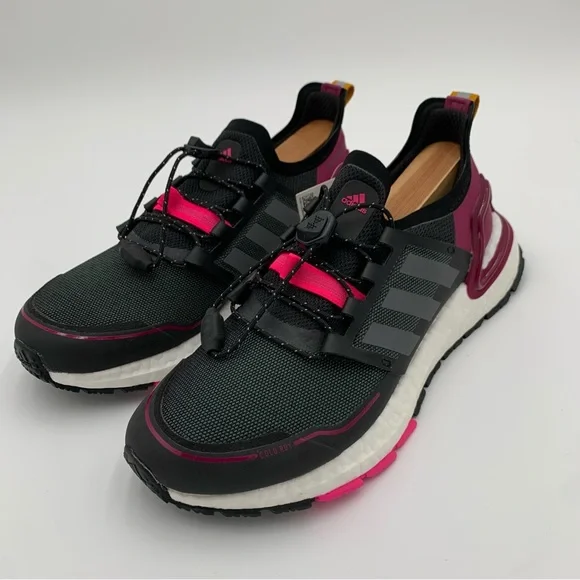 adidas gazelle silver green womens adidas Ultraboost WINTER.RDY Shoes Core Black / Iron Metallic / Power Berry   Heppo.com
